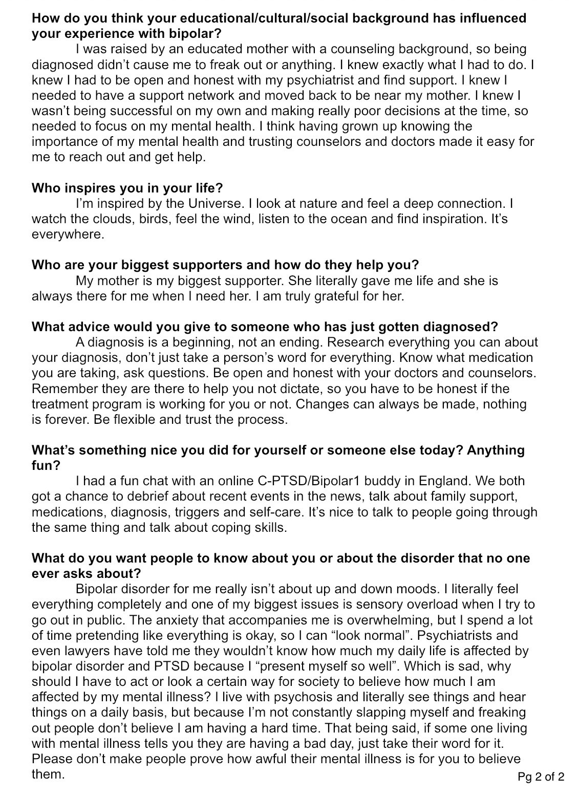 Interview Pg 2